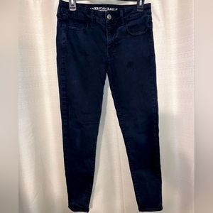 American Eagle Black Jegging Size 8